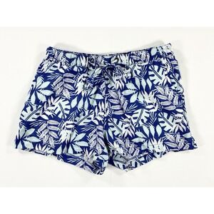 Vintage Y2K Sigrid Olsen 100% Linen Tropical Shorts Coastal Resort Women's S